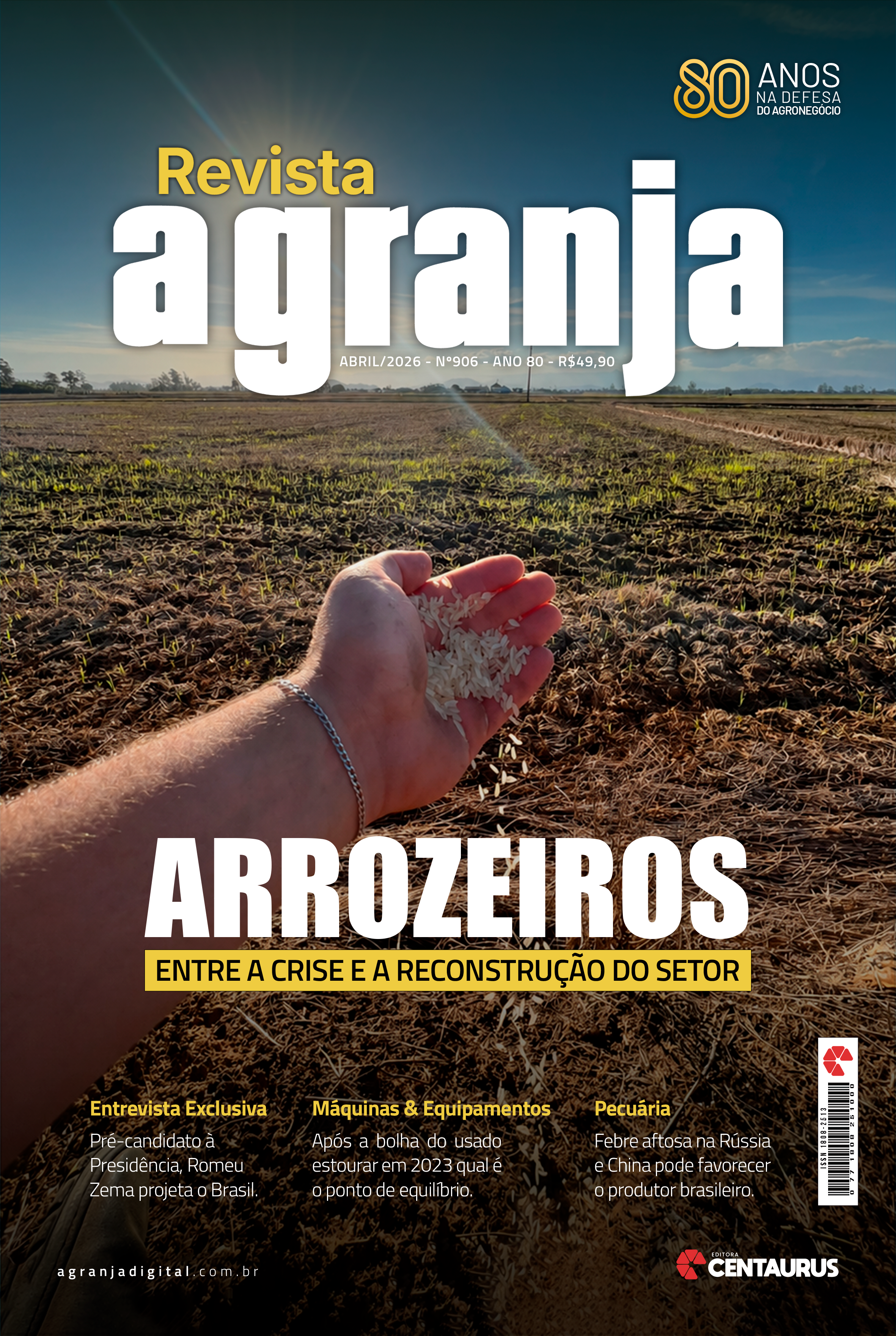 Capa da Edição 906 da Revista A Granja