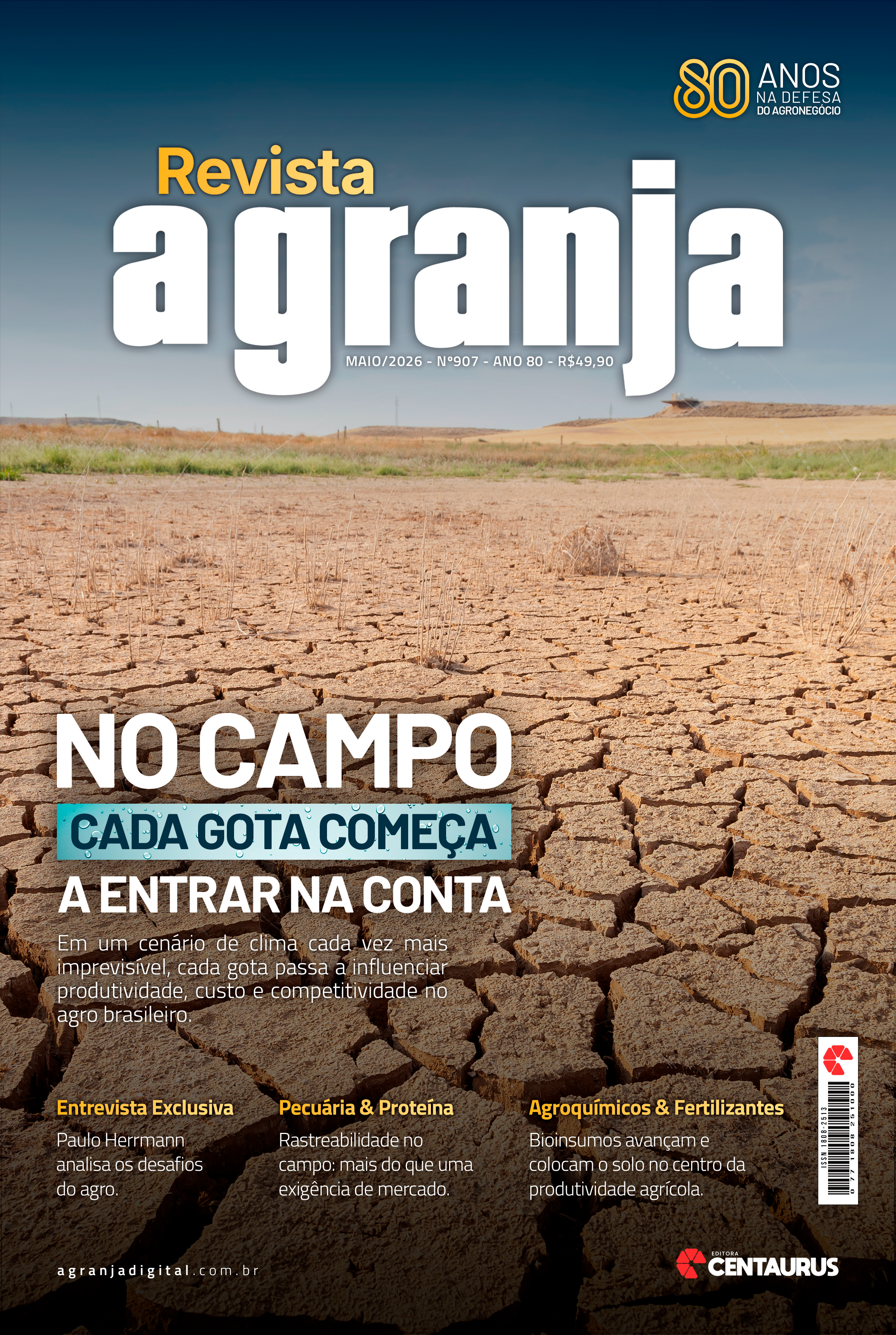 Capa da Edição 907 da Revista A Granja