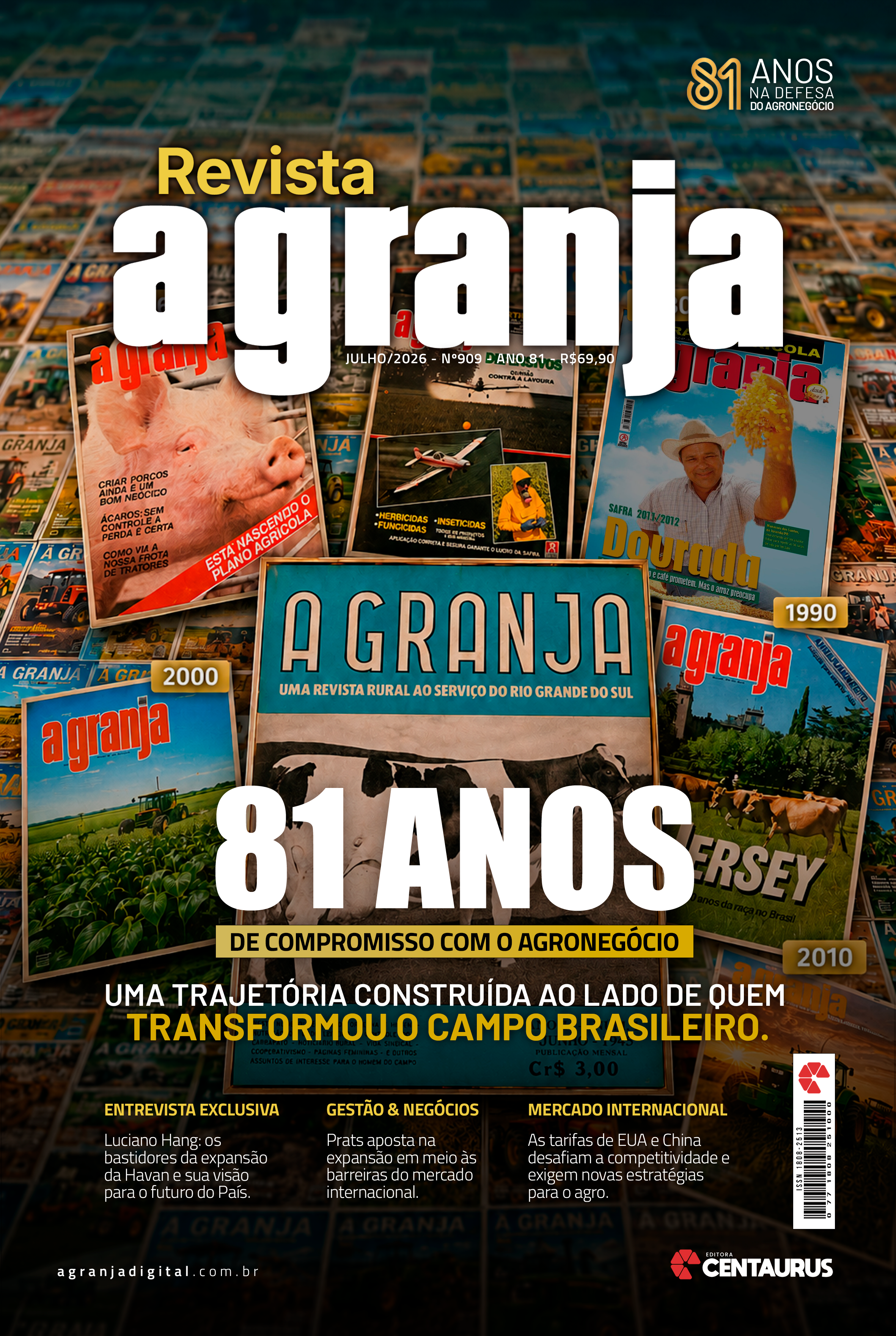 Capa da Edição 909 da Revista A Granja
