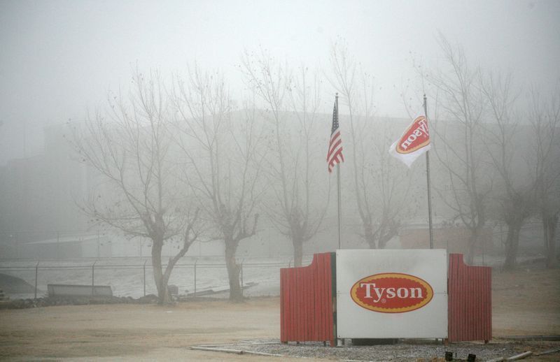 "Escassez de Gado nos EUA: Tyson Foods Prolonga Operações em Meio a Fechamento de Fábrica e Impacto Econômico Local"