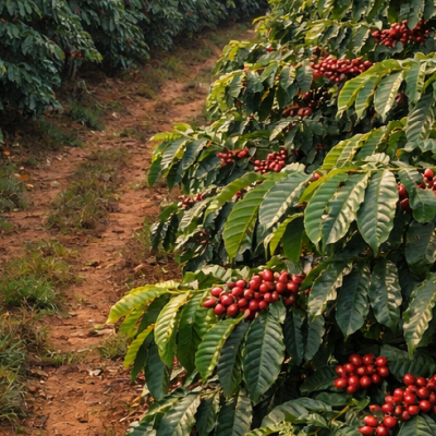 Café Arábica: USDA projeta safra 2026/27 com estoques globais em queda e volatilidade de preços