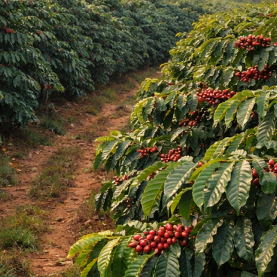 Café brasileiro pode atingir safra recorde em 2026 (66,7 milhões de sacas), mas El Niño pode comprometer safra de 2027 e pressionar preços