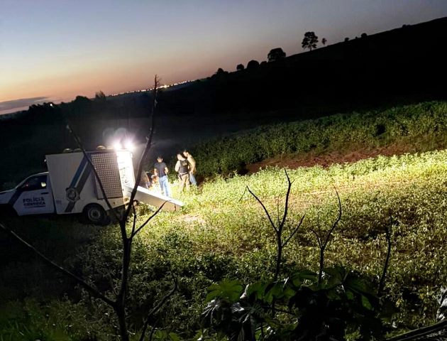 "Corpo em Avançado Estado de Decomposição Encontrado em Plantação de Soja em Umuarama: Polícia Investiga"