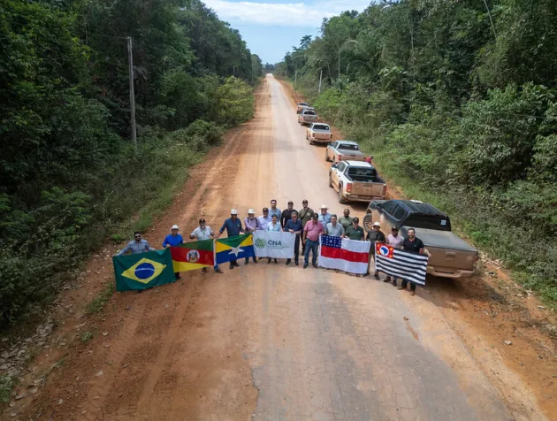 Expedição da CNA percorre BR-319 e avalia gargalos logísticos no Norte