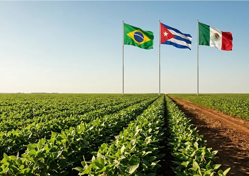 Cuba e México abrem mercados para produtos do agronegócio brasileiro