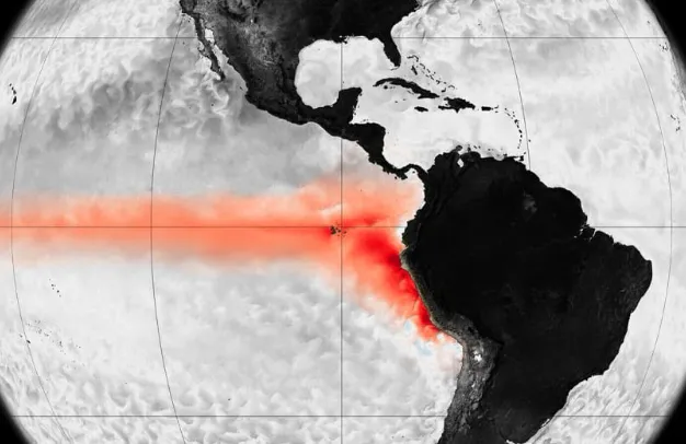 Previsões apontam para El Niño recorde no fim de 2026 com efeitos até 2027