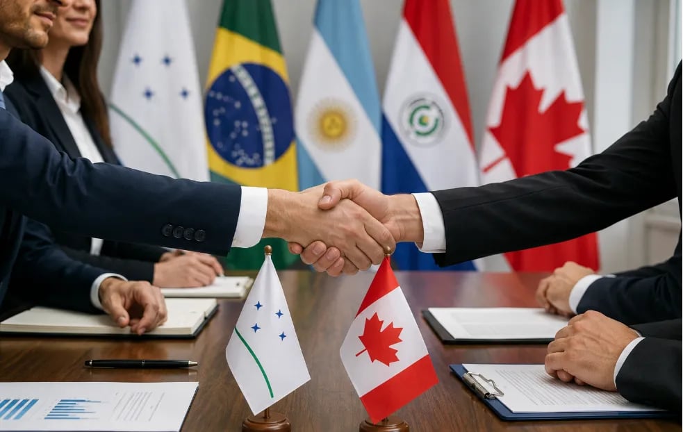 Acordo entre Mercosul e Canadá pode impulsionar negócios bilaterais em € 6,2 bilhões