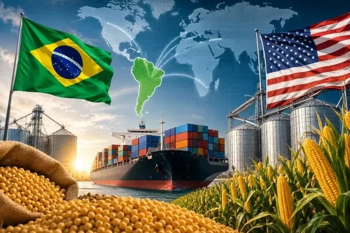 Exportações do agronegócio brasileiro somam US$ 133,6 bilhões até setembro de 2026 em meio a tensões com os EUA