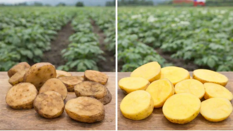 INTA desenvolve batata OLI INTA por edição gênica para reduzir manchas