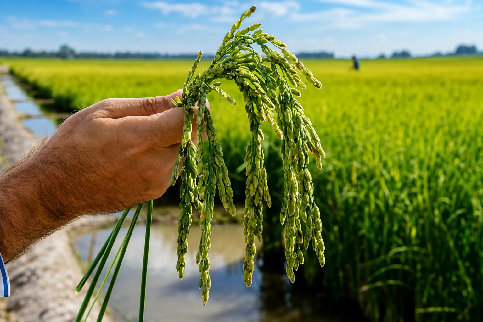 Área de arroz irrigado deve recuar 3,4% no Rio Grande do Sul na safra 2026/27