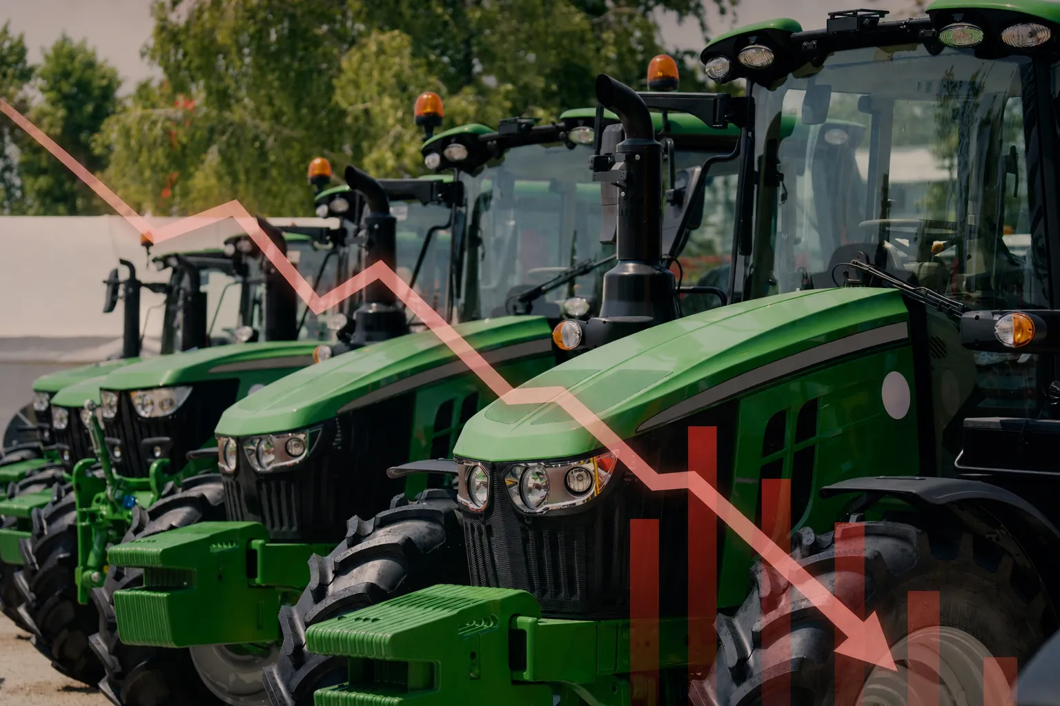 Vendas de máquinas agrícolas recuam 27,5% em julho e somam R$ 4,86 bilhões, diz Abimaq