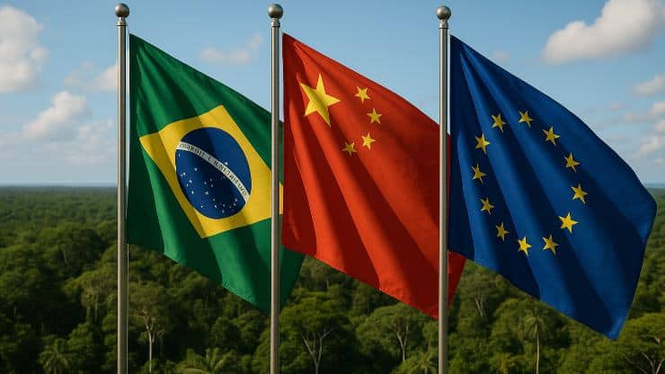 Brasil e o Agronegócio sob Cenário Global: China aposta em IA e Transição Verde; EUA e UE aceleram indústria e descarbonização
