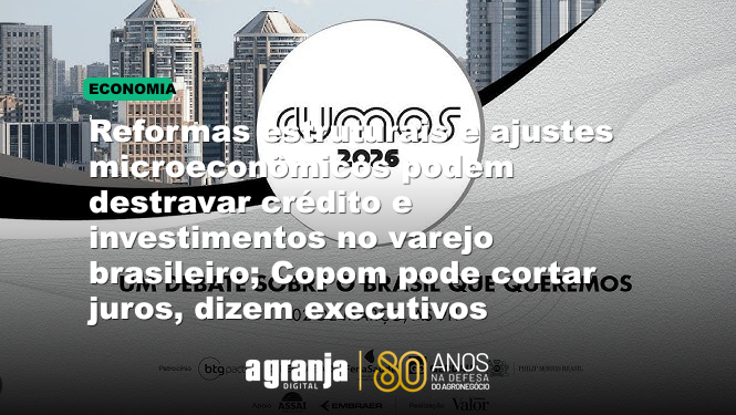 Reformas estruturais e ajustes microeconômicos podem destravar crédito e investimentos no varejo brasileiro; Copom pode cortar juros, dizem executivos