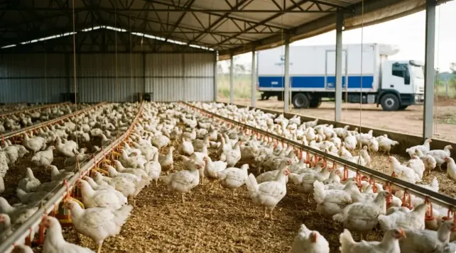 Frango ganha competitividade no atacado em outubro, mas setor alerta para perdas bilionárias com sanidade