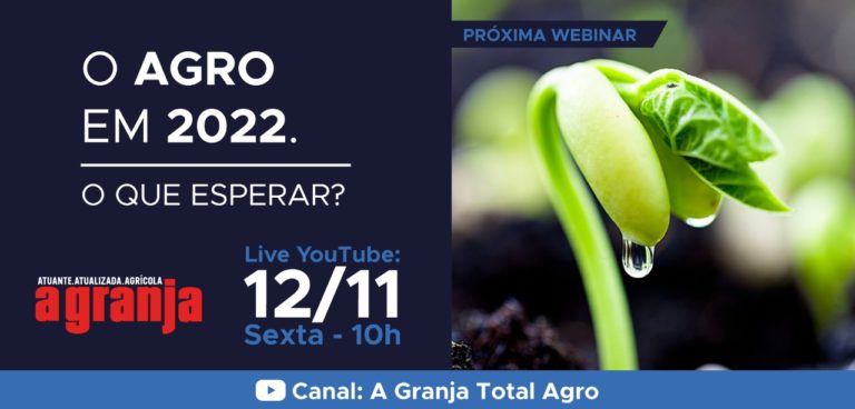 Como será o agronegócio brasileiro e mundial em 2022? Assista o webinar