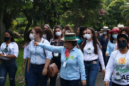 Mulheres que fazem progresso