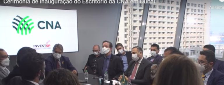 CNA foca nas exportações para o Oriente Médio e inaugura escritório em Dubai