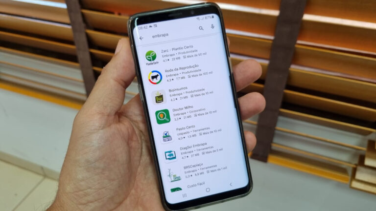 Aplicativos da Embrapa para ajudar no campo