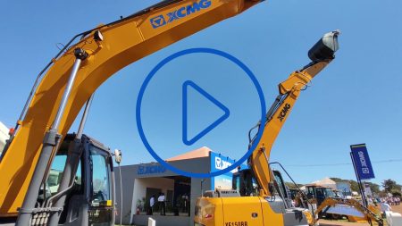 XCMG exibe suas novas tecnologias