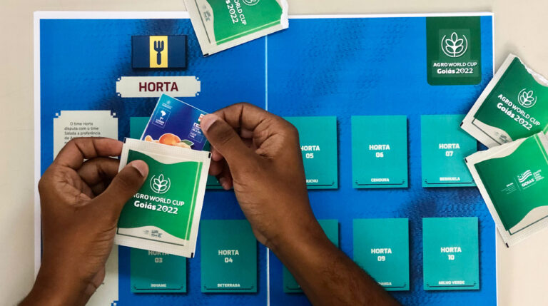 Seapa lança brincadeira com álbum de figurinhas para a “Copa do Mundo Agro Goiás 2022” Foto: Enio Tavares/Seapa.