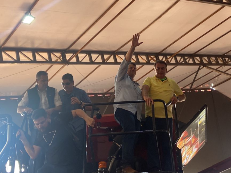 “Não vamos tolerar invasão”, afirma Tarcísio na Agrishow