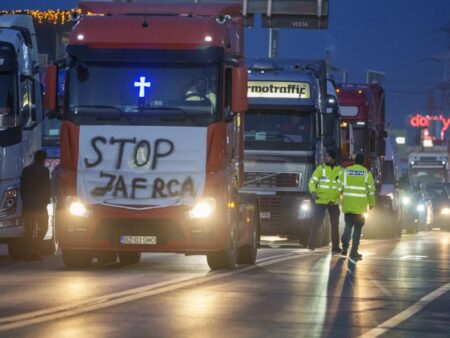 Fazendeiros protestam na Europa