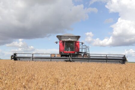 Colheita da soja mais acelerada que a média histórica